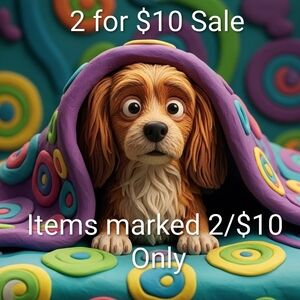 2 For $10 Sale On Items Marked  2/$10 Only